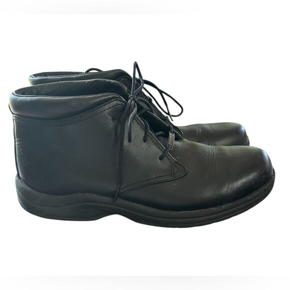 P. W. Minor Womens Waterproof Leather Ankle Chukka Boots Black. Size 8 - Picture 4 of 7